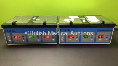 2 x Cook Benchtop Incubators (Both Power Up) *A999612 - A874301*