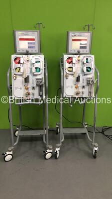 2 x Edwards Lifescience Aquarius Dialysis Machines Software Version 6 (Both Power Up) * SN 3261 / 3254 *