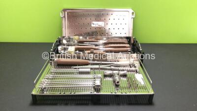 Synthes Plivios Instruments in Tray *Missing 3 x Instruments - See Photos*