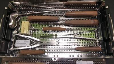 Synthes Plivios Instruments in Tray *Missing 3 x Instruments - See Photos* - 3