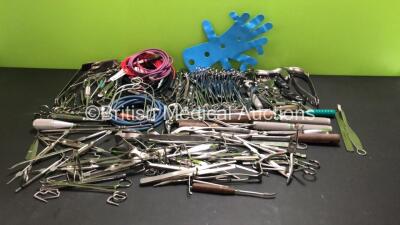 Job Lot of Various Surgical Instruments and Cables