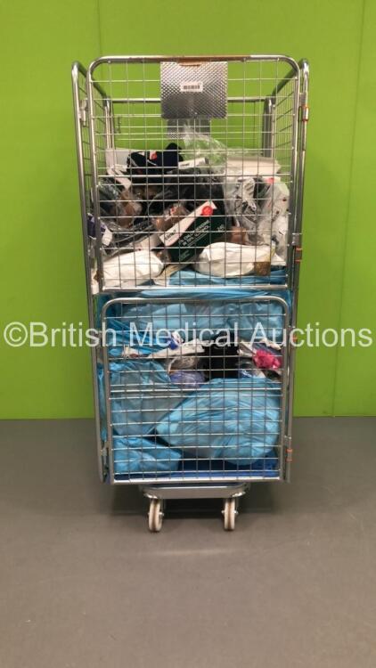 Cage of Mixed Consumables Including Clinell Wipes, C-Flex Bandages and Stryker TransPort Cannulas (Cage Not Included - Out of Date)