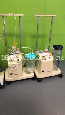 3 x Therapy Equipment Ltd Suction Pumps with Hoses and Cups (All Power Up) - 3