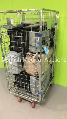 Cage of 6 x AirSep NewLife Elite Oxygen Concentrators (Cage Not Included-1 x Spares and Repairs-Incomplete) - 2