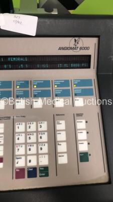 Liebel-Flarsheim Company Angiomat 6000 Digital Injector System with Control Hand Trigger (Powers Up) * SN 0397-8776 * - 4