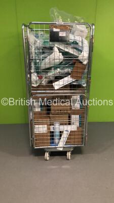 Cage of Mixed Consumables Including Creightons Pure Touch Hand Hygiene Wash,B Braun OmniSet L,Covidien Accuvac Smoke Attachments and BD Urine Preservative Transport for BD ProbeTec DNA Assays (Cage Not Included)