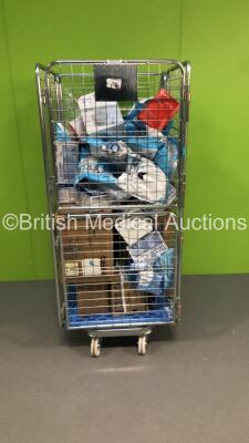 Cage of Mixed Consumables Including Terumo Syringes without Needles,Honeywell SuperOne FFP3 Half-Masks and ResMed Quattro FX NV Full Face Masks (Cage Not Included)