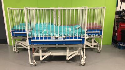 3 x Huntleigh Electric Infant Cots with 3 x Mattresses