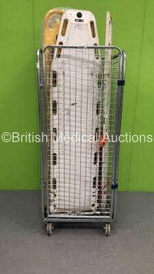 13 x Assorted Spinal Boards Including Ferno (Cage Not Included)