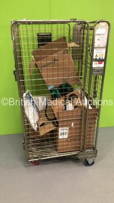 Mixed Cage Including Bio Access Marrow Collection System,Stryker Arthroscopic Shaver Blades and Premier Hazard Ambulance Lights (Cage Not Included) - 2