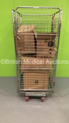 Mixed Cage Including Clinell Disinfectant Wipes,Cellstar Cell Culture Flasks and VacSax Suction Cups (Cage Not Included)