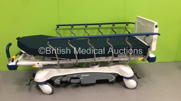 Stryker Prime Series Hydraulic Stretcher/Patient Trolley with Mattress (Hydraulics Tested Working)