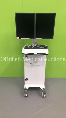 Parity Medical Stand with 2 x Eizo Monitors *S/N NA*