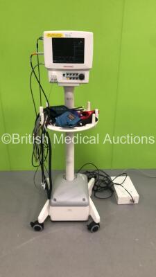 MedRad Veris MRI Monitoring System Version 3.2 on Stand with Leads (Powers Up) *C*