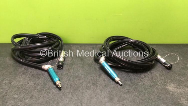 2 x Anspach eMax 2 Plus Handpieces with 2 x Hoses *SN K39311749607, M18313114611*