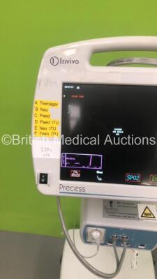 Invivo Precess MR Conditional Patient Monitor on Stand (Powers Up) *C* - 2