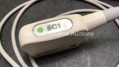 Canon 6C1 Model PVU-375BT Convex Array Ultrasound Transducer / Probe *Mfd 10-2018* *Untested* - 2