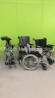 4 x Manual Wheelchairs (2 x Bariatric)