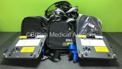 Mixed Lot Including 6 x Zoll AED Pro Defibrillator Bag *All Unused* 2 x Toughbook Docking Stations and Large Quantity of Straps