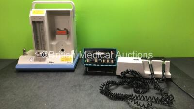 Mixed Lot Including 1 x Drager Titus Portable Anaesthesia Device Ref M33042-23, 1 x Shandon Vokam 400 Timer Unit (Powers Up) 1 x Welch Allyn 767 Series Wall Mounted Ophthalmoscope (Powers Up with Missing Attachments-See Photo)