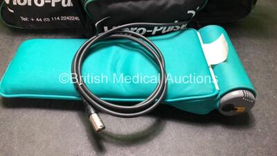 2 x Vibrant Medical Vibro Pulse Cellulitis & Erysipelas Treatment Units with Power Supplies and Carry Bags (All Power Up) - 2