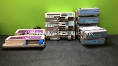 Mixed Lot Including 2 x Graseby Omnifuse PCA Pumps, 3 x Braun Perfusor fm Pumps and 6 x Dyna Form Mercury Advance Mattress Pumps