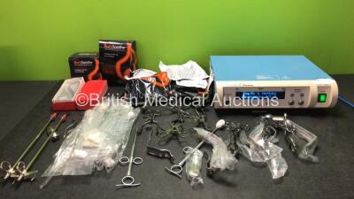 Mixed Lot Including 1 x Smith & Nephew Dyonics Power Drive Unit (Powers Up) Burn Cooling Gels and Various Surgical Instruments