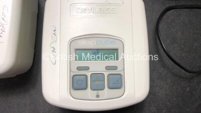 Mixed Lot Including Large Quantity of Covidien Ref 303030 Genius Tympanic Probe Covers, 2 x DeVilbiss Sleep Cubes with 1 x AC Power Supply (Both Power Up) 2 x Fisher & Paykel Ref ICONNAK Humidifier CPAP Unit (Powers Up) 2 x Fisher & Paykel NOVO CPAP Units - 4