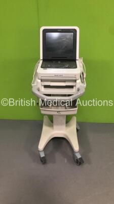 Philips PageWriter TC50 ECG Machine on Stand with 10 Lead ECG Leads (No Power)