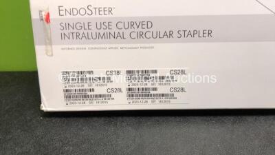 1 x Chex CS28L Single Use Curved Intraluminal Circular Stapler *Exp 28-12-2023* 2 x Chex CS32 Single Use Curved Intraluminal Circular Stapler *Exp 16-01-2024* - 5