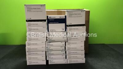 Large Quantity of Cardinal Health and Covidien Genius Ref 303030 Tympanic Probe Covers *All In Date*