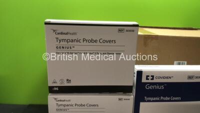 Large Quantity of Cardinal Health and Covidien Genius Ref 303030 Tympanic Probe Covers *All In Date* - 2