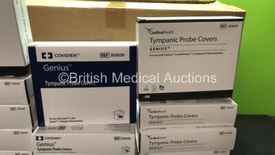 Large Quantity of Cardinal Health and Covidien Genius Ref 303030 Tympanic Probe Covers *All In Date* - 3