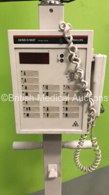 Philips Oralix 50 S Dental X-Ray Head Type 9801 100 21404 with Philips Dens-O-Mat Timer and Exposure Hand Trigger (Unable to Test Due to No Key) - 2