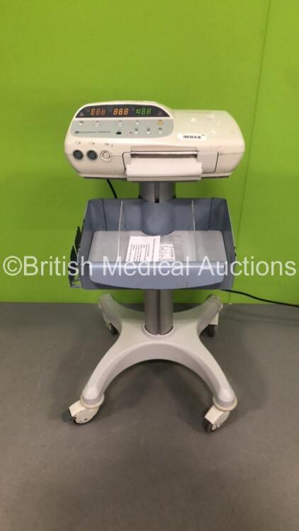 GE Corometrics 170 Series Fetal Monitor on Stand (Powers Up and Goes Into Standby-Possible Low Battery)