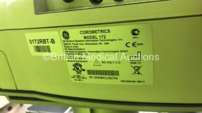 GE Corometrics 170 Series Fetal Monitor on Stand (Powers Up and Goes Into Standby-Possible Low Battery) - 3