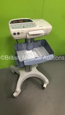 GE Corometrics 170 Series Fetal Monitor on Stand (Powers Up and Goes Into Standby-Possible Low Battery) - 4