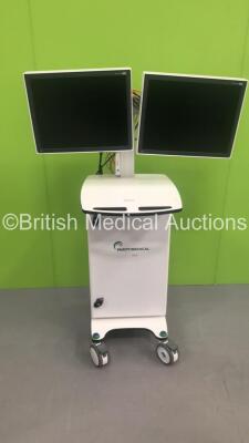 Parity Medical Stand with 2 x Eizo Monitors *S/N NA*