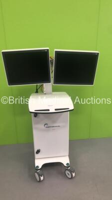 Parity Medical Stand with 2 x Eizo Monitors *S/N NA* - 2