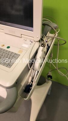 Philips PageWriter TC70 ECG Machine on Stand with 1 x 10-Lead ECG Lead (Powers Up) - 4