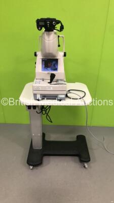 Topcon TRC-NW8 Non-Mydriatic Retinal Camera with Nikon D90 Camera on Motorized Table (Powers Up) * SN 086432 * * Mfd 2011 *