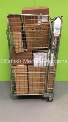 Mixed Cage of Consumables Including Nerbe Plus Culture Swabs,3M Face Masks and BD Alaris Pump Infusion Sets (Cage Not Included) - 2