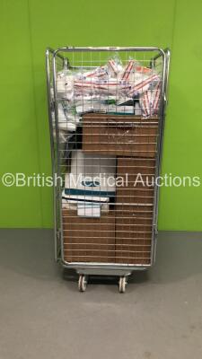 Mixed Cage of Consumables Including 3M Masks,Smith & Nephew Biceptor Kits and Richardson Healthcare ClearFilm Dressings (Cage Not Included)