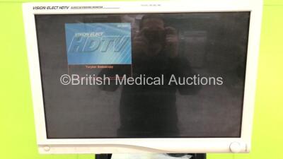Stryker Stack System Including Stryker Vision Elect HDTV Surgical Viewing Monitor,2 x Stryker Pneumo Sure High Flow Insufflator,Stryker 1188 HD Camera Control Unit,Stryker X8000 Light Source Unit and Stryker SDP1000 Digital Color Printer (Powers Up) - 2