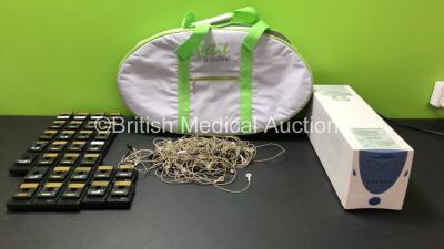 Mixed Lot Including a Large Quantity of CardioCall VS20 Dual Mode ECG Event Recorders with Leads, 1 x Petit Terraillon Digital Baby Scale in Carry Bag and 1 x Powervar UPM Unit