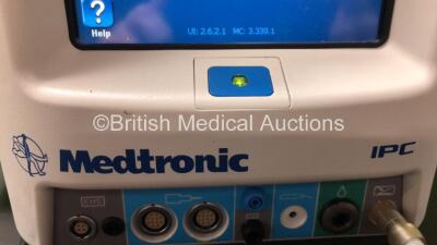 Medtronic IPC Integrated Power Console *UI : 2.6.2.1 MC : 3.339.1* (Powers Up) with Footswitch *ENTC76951 - FS05261* - 2