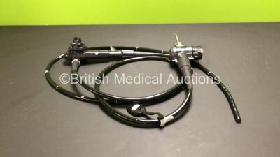 Olympus CF-240AL Video Colonoscope in Case - Engineer's Report : Optical System - Image Ok, Head Functions Inoperable, Angulation - No Fault Found, Insertion Tube - No Fault Found, Light Transmission - No Fault Found, Channels - No Fault Found, Leak Check - 2