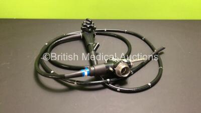 Olympus CF-240L Video Colonoscope in Case - Engineer's Report : Optical System - No Image, Angulation - No Fault Found, Insertion Tube - Badly Kinked, Light Transmission - No Fault Found, Channels - No Fault Found, Leak Check - No Fault Found *2800254* - 2