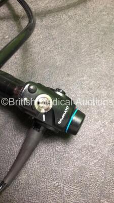 Olympus LF-V Flexible Intubation Endoscope - Engineer's Report : Optical System - Unable to Check, Angulation - No Fault Found, Insertion Tube - No Fault Found, Light Transmission - No Fault Found, Channels - No Fault Found, Leak Check - Leak Present *201 - 3