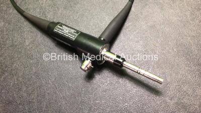 Olympus LF-V Flexible Intubation Endoscope - Engineer's Report : Optical System - Unable to Check, Angulation - No Fault Found, Insertion Tube - No Fault Found, Light Transmission - No Fault Found, Channels - No Fault Found, Leak Check - Leak Present *201 - 5